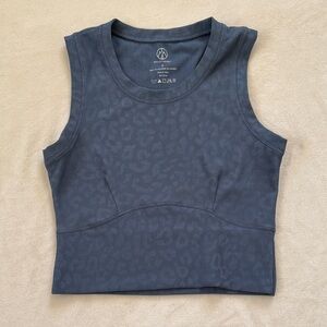 Women's Blue Activewear Tank Top